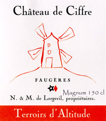 Vino Languedoc-Roussillon Chateau de Ciffre 2010