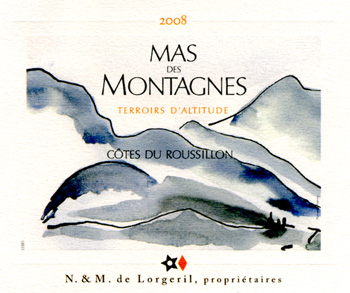 Vino Languedoc-Roussillon Mas des Montagnes 2010