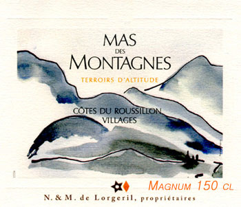 Vino Languedoc-Roussillon Mas des Montagnes 2009