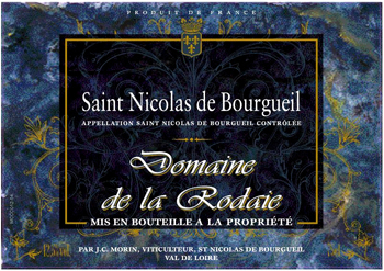 Vino Val de Loire Domaine de La Rodaie 2011