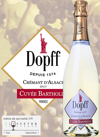Crémant Cuvée Bartholdi Brut Dopff au Moulin 2017