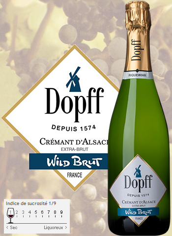 Crémant Wild Brut Dopff au Moulin 2015