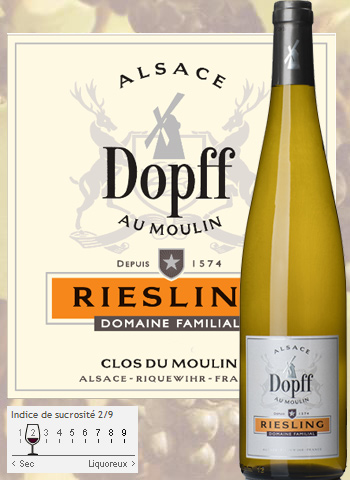 Riesling De Riquewihr Dopff au Moulin 2016