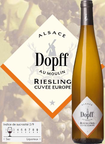 Riesling Réserve Cuvée Europe Dopff au Moulin 2018