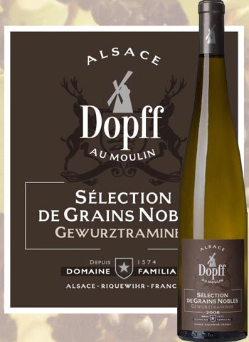 Gewurztraminer Sélection De Grains Nobles Dopff au Moulin 2008