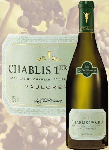 Chablis 1er Cru Vaulorent 2015 La Chablisienne