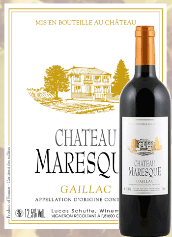 Château Maresque 2014 Gaillac Rouge Vieilles Vignes