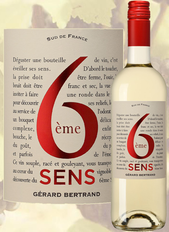 6ème Sens Blanc 2018 Pays d'Oc Gérard Bertrand