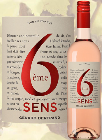 6ème Sens Rosé 2018 Pays d'Oc Gérard Bertrand