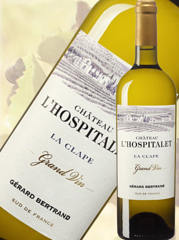 Château l'Hospitalet Blanc Grand Vin 2017 La Clape Gérard Bertrand