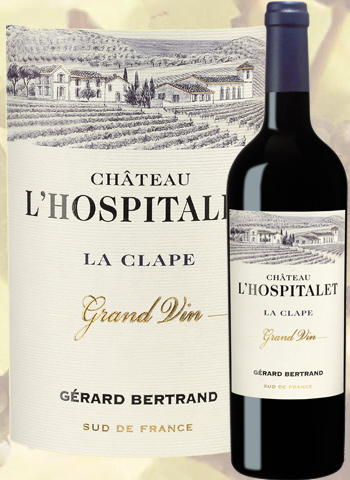 Château l'Hospitalet Rouge Grand Vin 2018 La Clape Gérard Bertrand