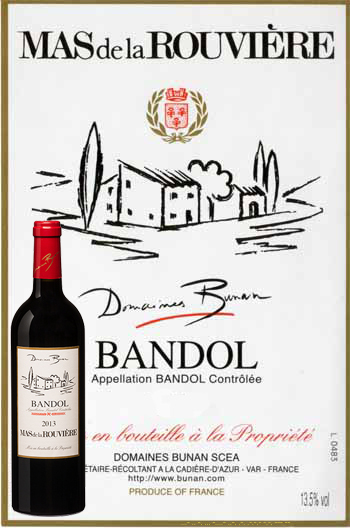 Mas de la Rouvière Rouge Magnum 2016 Bandol Bio Bunan