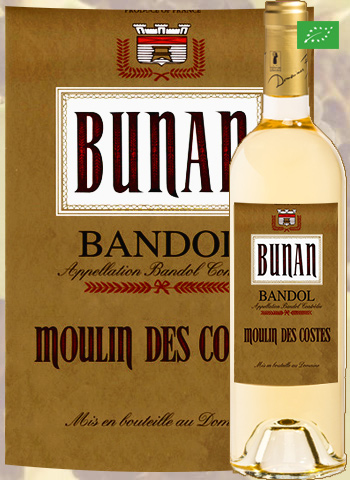Magnum Moulin des Costes Blanc 2017 Bandol Bio Bunan