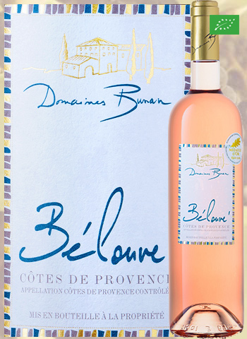 Magnum Bélouvé Rosé 2019 Côtes de Provence Bio Bunan