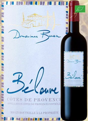 Bélouvé Rouge 2018 Côtes de Provence Bio Bunan